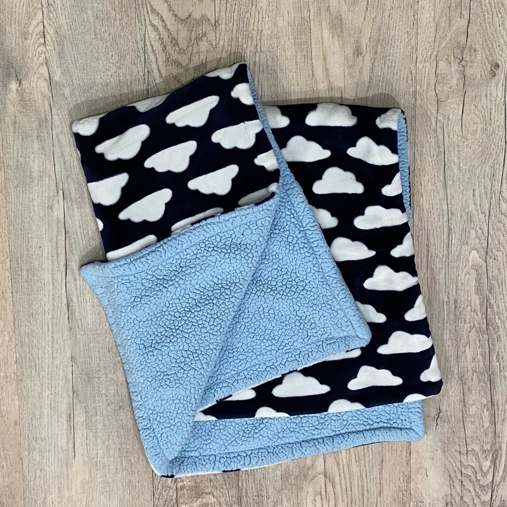 Cloud & Fleece Baby Blanket